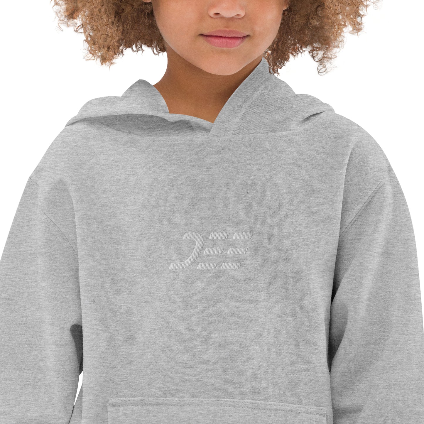 Kids Embroidered Fleece Hoodie