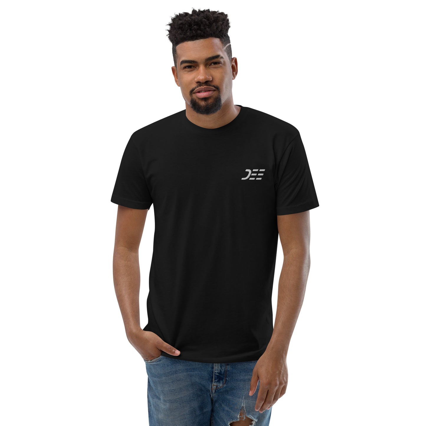 Men's Embroidered Fitted T-shirt – DEII-VAMEE