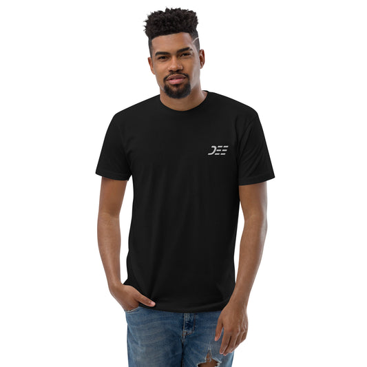 Men's Embroidered Fitted T-shirt