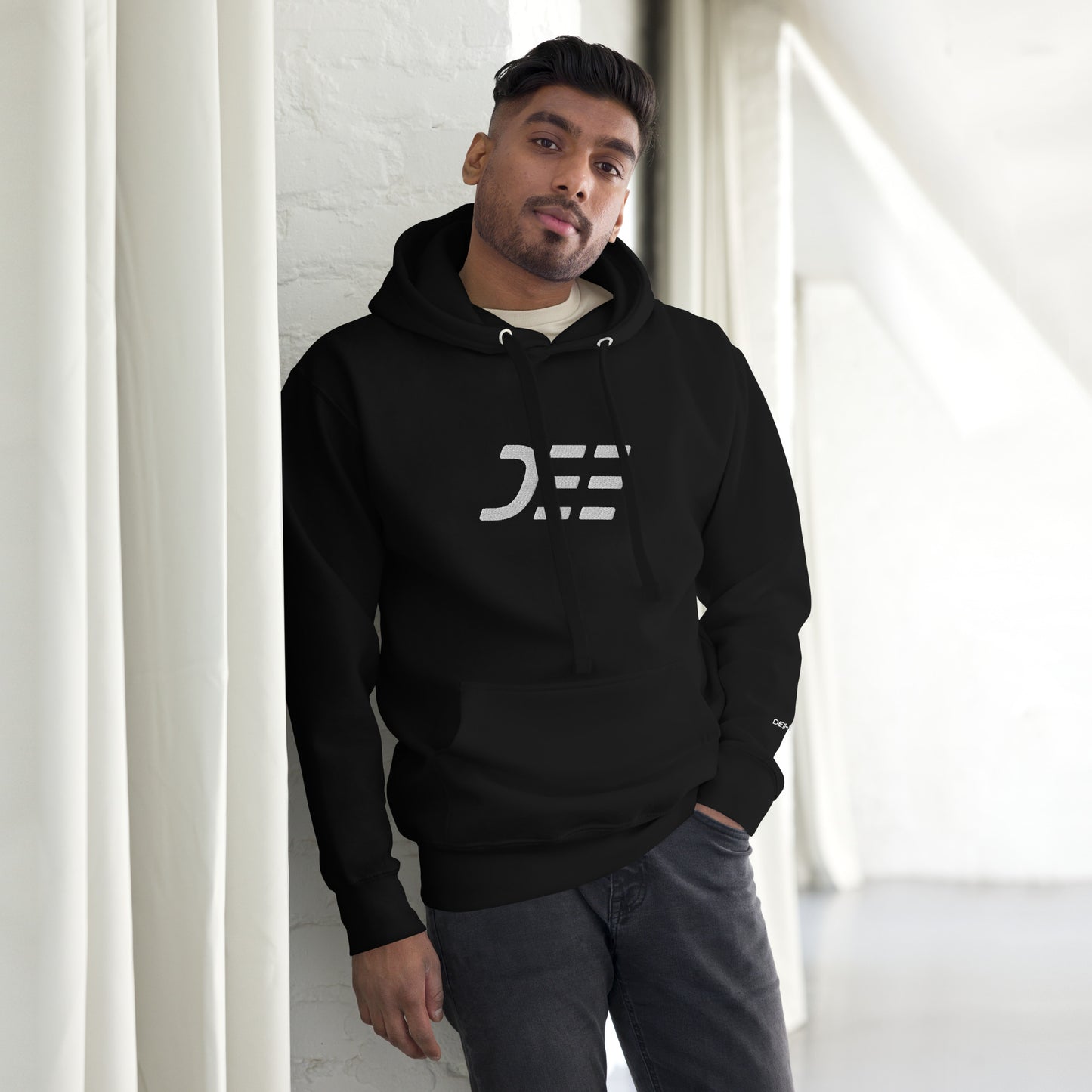 Men's Embroidered Tracksuit Hoodie