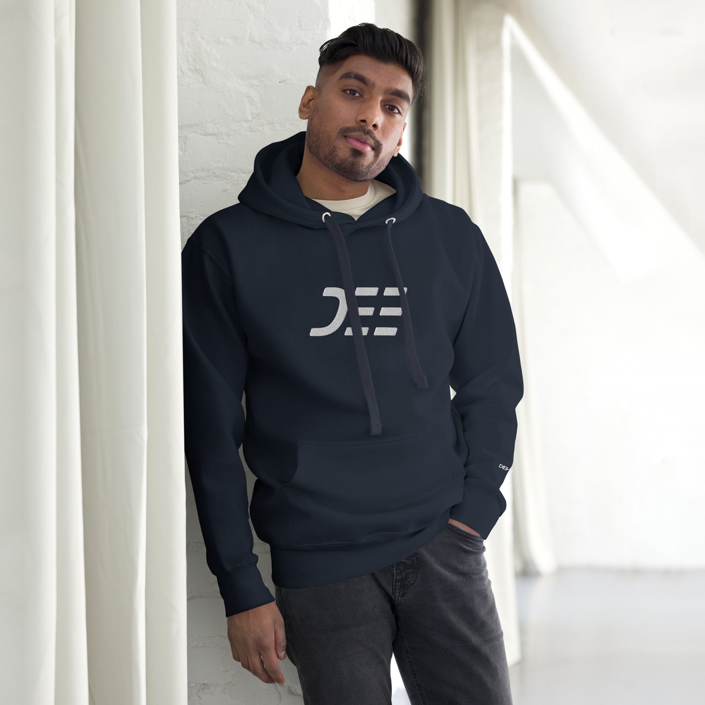 Men's Embroidered Tracksuit Hoodie